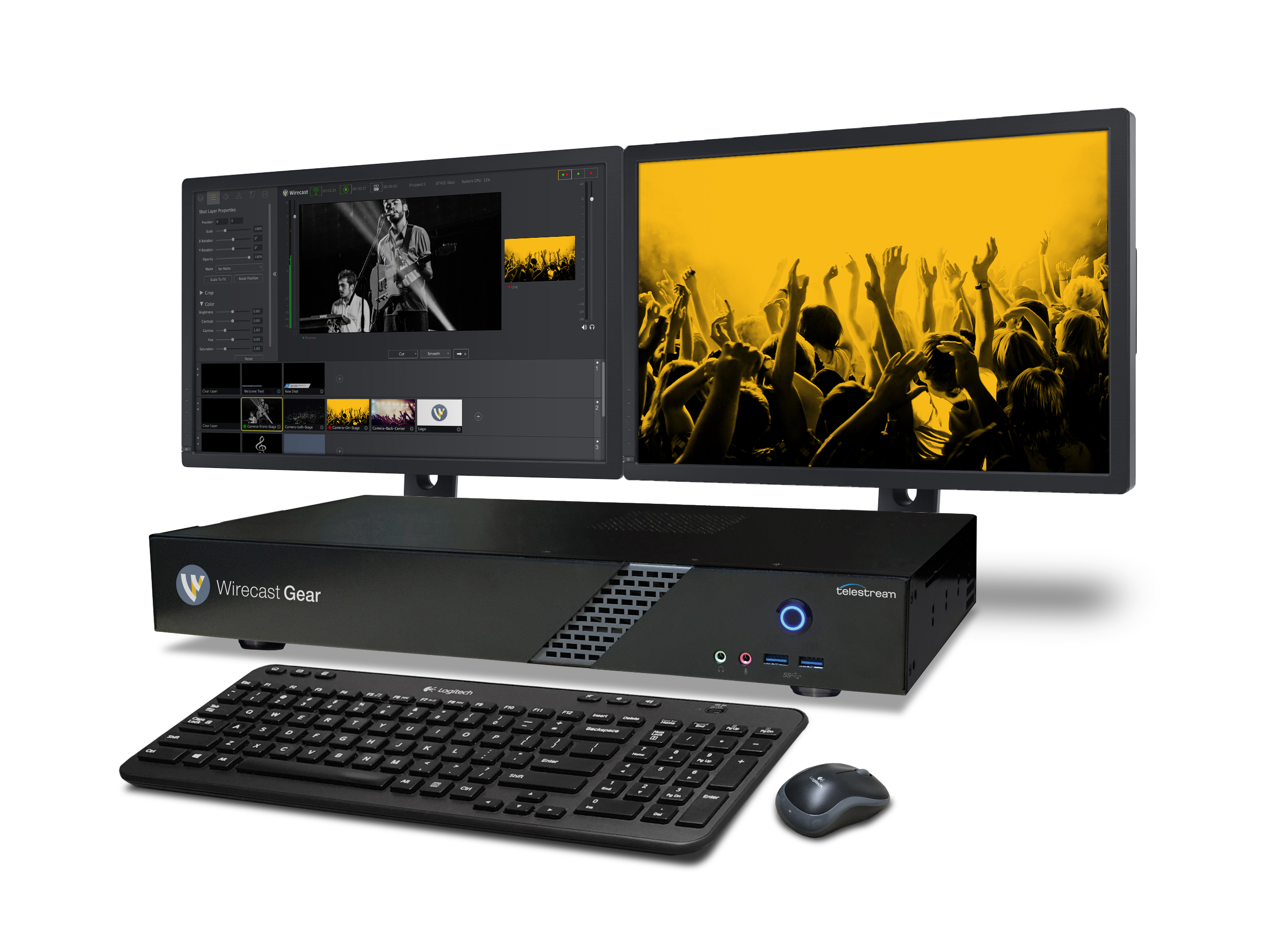 Introducing Wirecast Gear live streaming production system